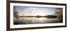 Reflection of Memorials in Water, Jefferson Memorial, Washington Monument, Washington DC, USA-null-Framed Photographic Print