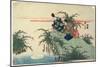 Reflection of Moon, Early 19th Century-Utagawa Hiroshige-Mounted Giclee Print