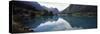 Reflection of Mountains in a Lake, Oldevatnet, Sogn Og Fjordane, Norway-null-Stretched Canvas