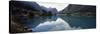 Reflection of Mountains in a Lake, Oldevatnet, Sogn Og Fjordane, Norway-null-Stretched Canvas