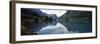 Reflection of Mountains in a Lake, Oldevatnet, Sogn Og Fjordane, Norway-null-Framed Photographic Print