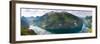 Reflection of Mountains in Fjord, Geirangerfjord, Sunnmore, Norway-null-Framed Photographic Print