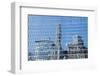 Reflection of Old and New Chicago Buildings-BackyardProductions-Framed Photographic Print