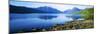 Reflection of Rocks in a Lake, Mcdonald Lake, Glacier National Park, Montana, USA-null-Mounted Premium Photographic Print