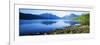Reflection of Rocks in a Lake, Mcdonald Lake, Glacier National Park, Montana, USA-null-Framed Photographic Print