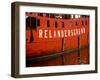 Reflection of Ship on Harbor, Helsinki, Finland-Nancy & Steve Ross-Framed Photographic Print