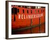 Reflection of Ship on Harbor, Helsinki, Finland-Nancy & Steve Ross-Framed Photographic Print