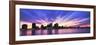 Reflection of Skyscrapers on Water, River Mississippi, New Orleans, Louisiana, USA-null-Framed Photographic Print