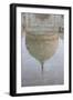 Reflection of the Dome of the Taj Mahal, Agra, Uttar Pradesh, India, Asia-Martin Child-Framed Photographic Print