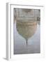 Reflection of the Dome of the Taj Mahal, Agra, Uttar Pradesh, India, Asia-Martin Child-Framed Photographic Print