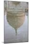 Reflection of the Dome of the Taj Mahal, Agra, Uttar Pradesh, India, Asia-Martin Child-Mounted Photographic Print