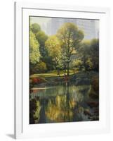 Reflection of the Park-John Zaccheo-Framed Giclee Print