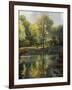 Reflection of the Park-John Zaccheo-Framed Giclee Print