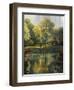 Reflection of the Park-John Zaccheo-Framed Premium Giclee Print