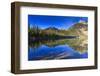 Reflection of the Teton Range, Bradley Lake, Grand Teton National Park, Wyoming, Usa-Eleanor Scriven-Framed Photographic Print