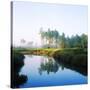 Reflection of Trees on Water in a Golf Course, Slammer and Squire Golf Course, St. Augustine-null-Stretched Canvas