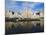 Reflection of Waterfront Town Houses, Ghent, Flanders, Belgium, Europe-Christian Kober-Mounted Photographic Print