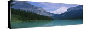 Reflection on Water, Emerald Lake, Yoho National Park, British Columbia, Canada-null-Stretched Canvas