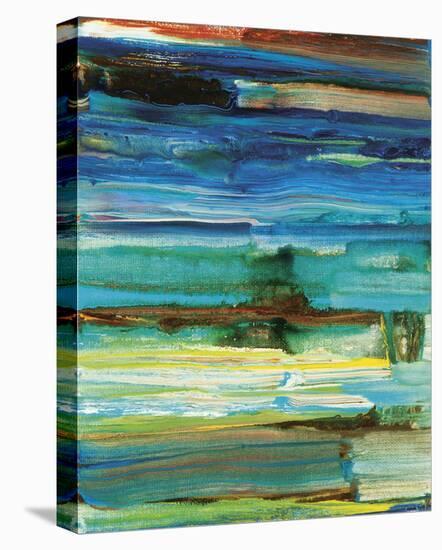 Reflection’s Rock No. 6-Joan Davis-Stretched Canvas