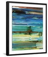 Reflection’s Rock No. 6-Joan Davis-Framed Art Print