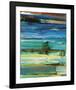 Reflection’s Rock No. 6-Joan Davis-Framed Art Print