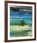 Reflection’s Rock No. 6-Joan Davis-Framed Art Print