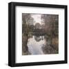 Reflection-Eugen Bracht-Framed Art Print