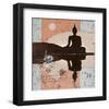 Reflection-Joadoor-Framed Art Print