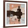 Reflection-Joadoor-Framed Art Print