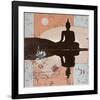 Reflection-Joadoor-Framed Art Print