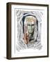 Reflection-Skarlett-Framed Giclee Print