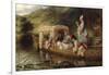 Reflections, 1873 (Ladies in a boat)-Thomas Brooks-Framed Giclee Print