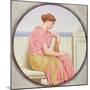 Reflections, 1918 (W/C on Paper)-John William Godward-Mounted Giclee Print