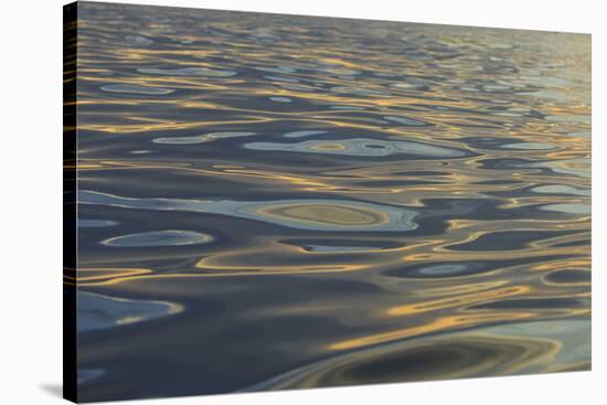 Reflections and ripples on ocean water, Hulopo'e Bay, Lanai, Hawaii.-Stuart Westmorland-Stretched Canvas