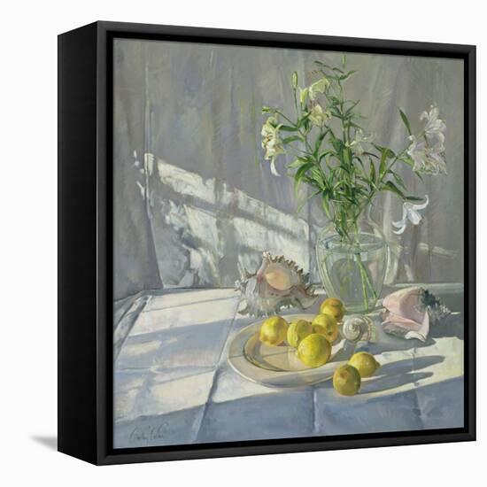Reflections and Shadows-Timothy Easton-Framed Stretched Canvas