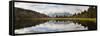 Reflections at Lake Matheson-Matthew Williams-Ellis-Framed Stretched Canvas