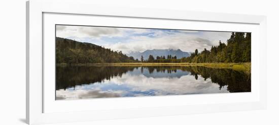 Reflections at Lake Matheson-Matthew Williams-Ellis-Framed Photographic Print