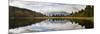 Reflections at Lake Matheson-Matthew Williams-Ellis-Mounted Photographic Print