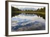 Reflections at Lake Matheson-Matthew Williams-Ellis-Framed Photographic Print