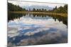 Reflections at Lake Matheson-Matthew Williams-Ellis-Mounted Photographic Print