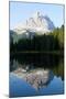 Reflections at Sunset on Antorno Lake-Carlo Morucchio-Mounted Photographic Print