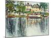 Reflections, Balloch, C.1929-30-George Leslie Hunter-Mounted Giclee Print