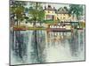 Reflections, Balloch, C.1929-30-George Leslie Hunter-Mounted Giclee Print