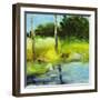 Reflections Can Whisper-Martha Wakefield-Framed Art Print