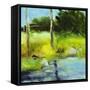 Reflections Can Whisper-Martha Wakefield-Framed Stretched Canvas