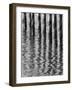 Reflections from an Old Pier 2-Don Paulson-Framed Giclee Print