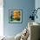 Reflections I-Blue Fish-Framed Premium Giclee Print displayed on a wall