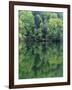 Reflections in Charlottesville Lake, Blue Ridge Mountains, Virginia, USA-Charles Gurche-Framed Photographic Print