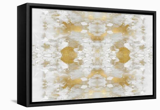 Reflections in Gold V-Ellie Roberts-Framed Stretched Canvas