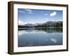 Reflections in Lake Beauvert, Jasper National Park, UNESCO World Heritage Site, British Columbia, R-Martin Child-Framed Photographic Print